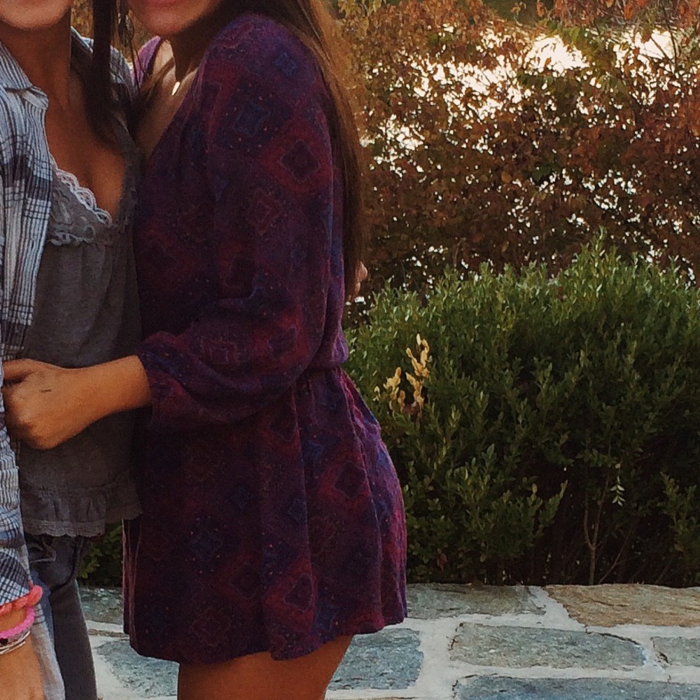 Tribal Print Romper